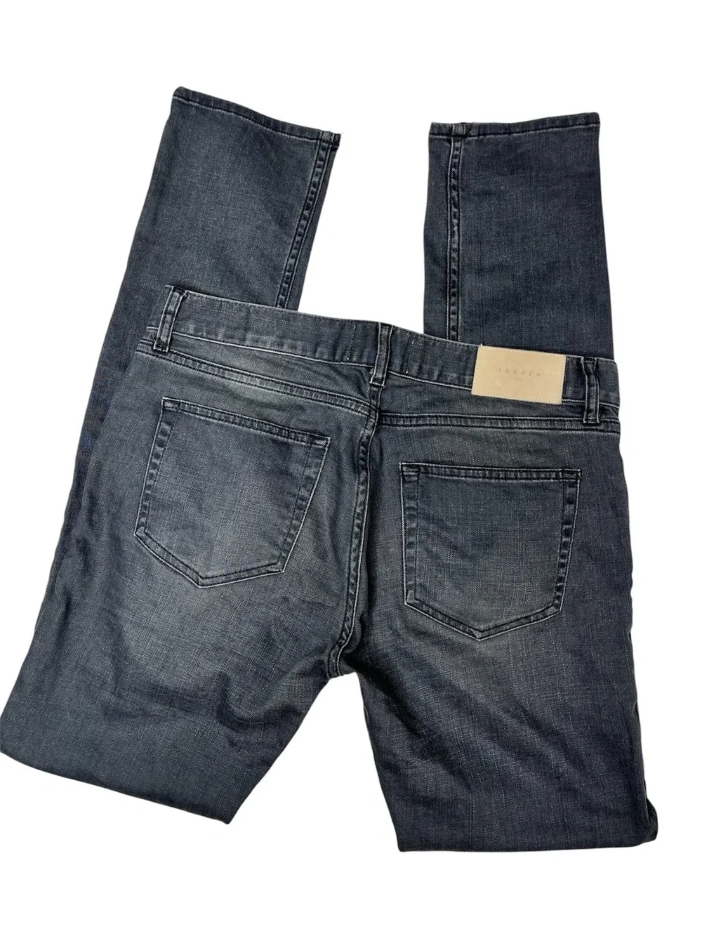 SANDRO Paris Charcoal Gray Skinny Jeans Size 32 Men’s